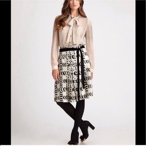 🌛TORY BURCH Noreen pleated moon skirt